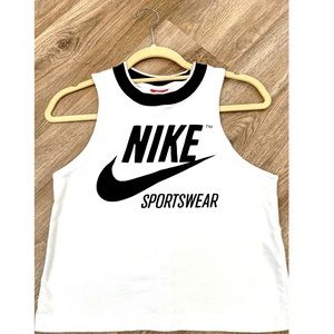 Nike Cropped Workout Tank - Size S
